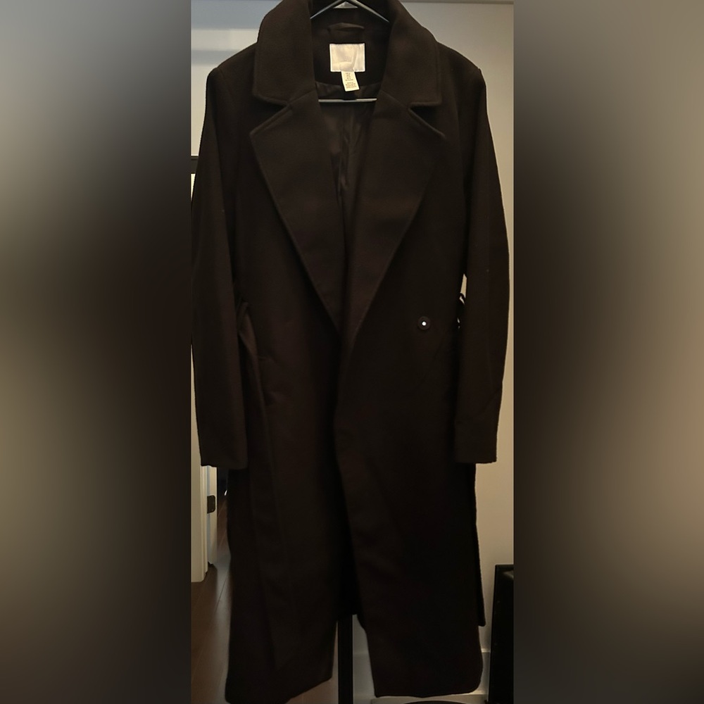 Elegant Black Overcoat